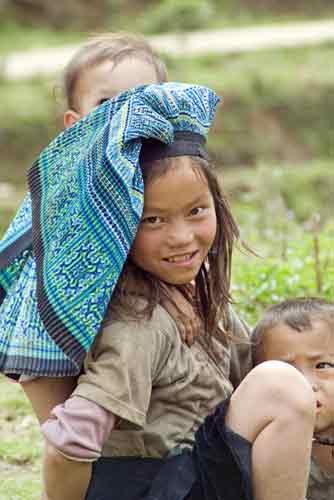 hmong girl sin chai sapa-AsiaPhotoStock