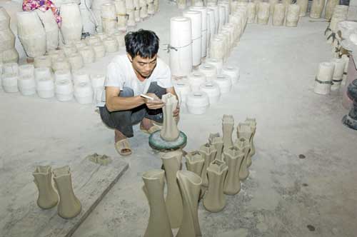 ceramic manufacture-AsiaPhotoStock