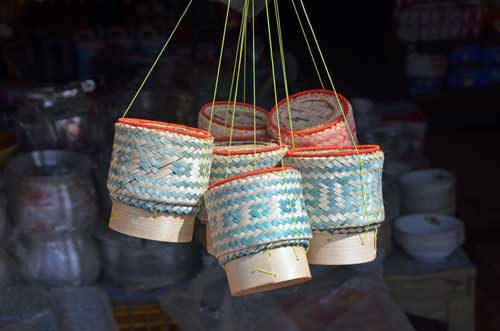 baskets for sticky rice-AsiaPhotoStock