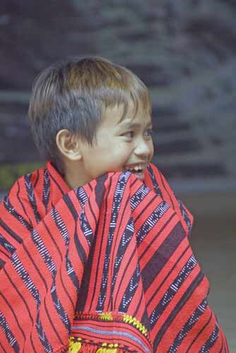 boy with blanket-AsiaPhotoStock