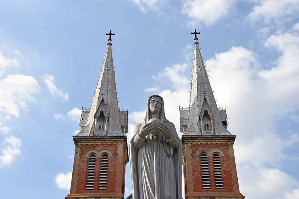 cathedral hcmc-AsiaPhotoStock