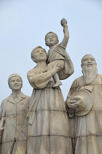 family juche tower-AsiaPhotoStock