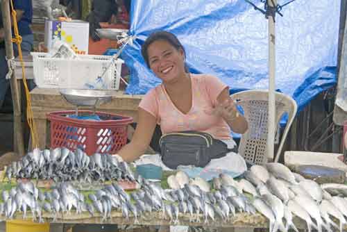 stall selling fish-AsiaPhotoStock