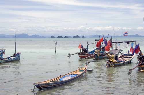 fishing boats 5 islands-AsiaPhotoStock