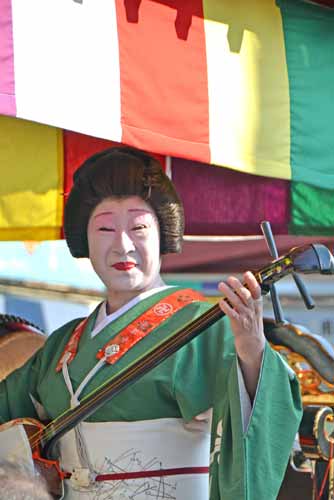 geisha musician-AsiaPhotoStock