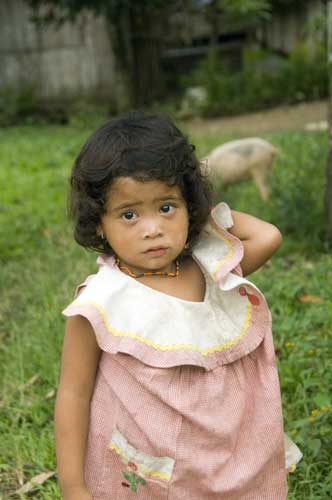 girl mangyan village-AsiaPhotoStock