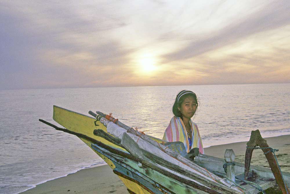 girl at sunset-AsiaPhotoStock