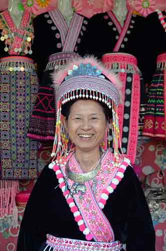 happy hmong posing-AsiaPhotoStock