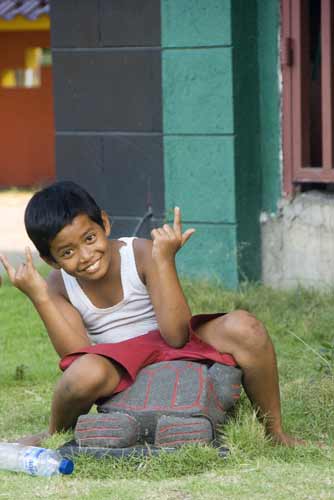 kid having fun-AsiaPhotoStock