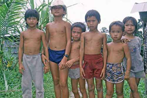 penan tribe children-AsiaPhotoStock