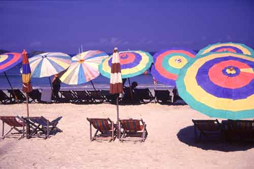 beach umbrellas-AsiaPhotoStock