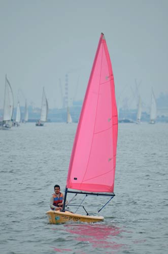pink sail-AsiaPhotoStock