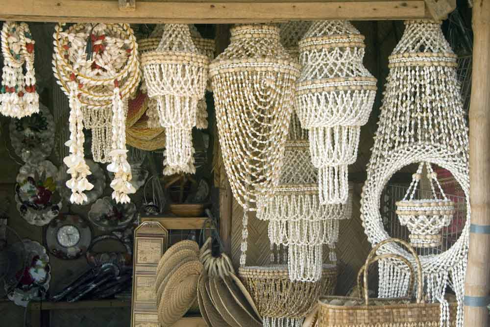 hanging shells