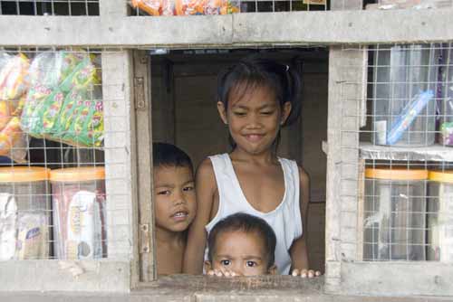 children in shop-AsiaPhotoStock