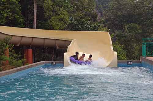 slide at waterpark-AsiaPhotoStock