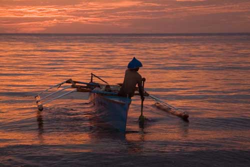 sunset fishing-AsiaPhotoStock