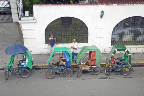 pedicabs intramuros-AsiaPhotoStock