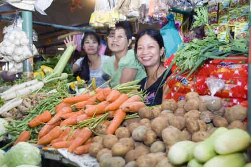 fresh vegetables stall-AsiaPhotoStock